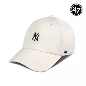 [47brand]47브랜드 뉴욕 양키스 스몰 로고 MLB 엠엘비 볼캡 야구모자 B-BSRNR17GWS-BN