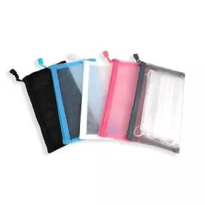 [RIZPICK]통풍 마스크케이스 메쉬 메쉬파우치 마스크보관파우