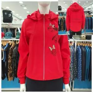 [디즈니골프]여성용 SS봄 기능성 바람막이 후드점퍼DP1LJB009RD_GN