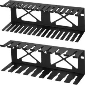 블루루 2개 F 스타일 클램프 홀더 16인치 보관 도구 랙 정리함 벽걸이 창고 차고 페그보드 작업장 홈용