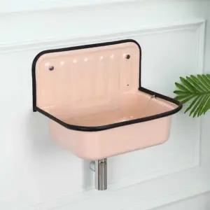 법랑 세면대 세면기 개수대 카운터 세숫대야 유럽식 싱크대