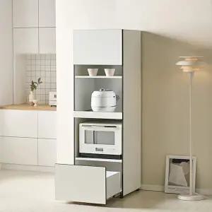 [텐스페이스]카페장 주방 광파 수납 600 렌지대 MD5231 (수도권무배)