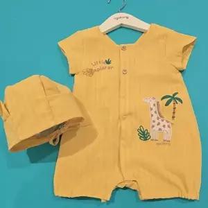 [셀러허브 1]아가방 CB01 라비 기린 반팔우주복(모자) 25SS 라비 기린 반팔우주복(모자) 01S327503 (49298