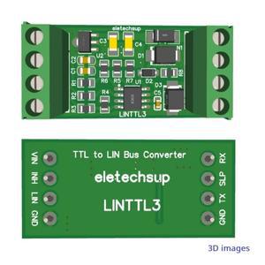 통신 모니터링용 TJA1020 K_LINE 날짜 버스 칩 LINTTL3 TTL UART to LIN Can 변환기 데이터 분석기