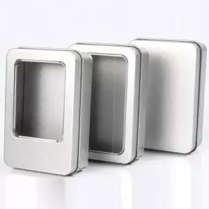 다용도 틴케이스 사각 틴박스 미니 소품함 M12658