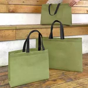 심플 대형 선물포장 부직포 가방 쇼핑백 옷가게 봉투