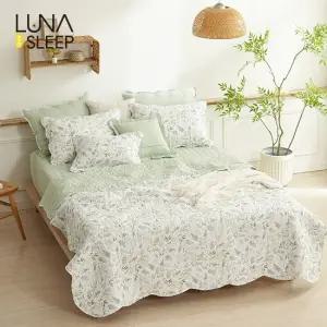 [루나앤슬립] 고주파 워싱 스프레드 3종+누빔베개커버 6장 퀸).