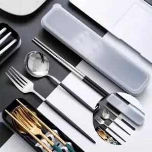 ( )휴대용 포크 수저세트 블랙 집들이선물 수저셋트_25078325