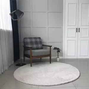 쇼파러그 샤기 원형러그(단모) 침실 소파 인테리어 카페트