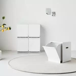 [하프클럽/셀러허브]분리수거함 2P(스티커 전용비닐20매)