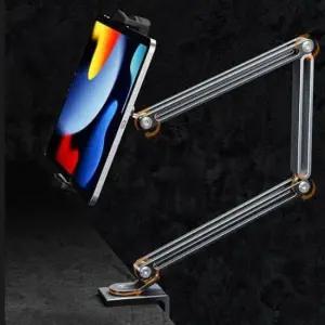 쿨샵 태블리 암거치대 4개관절 각도조절 휴대폰거치대