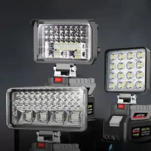 마끼다 배터리용 7인치 LED 워크라이트 베어툴
