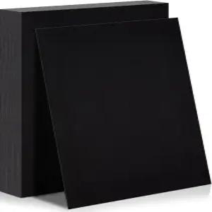 20개 북보드 바인더 칩보드 디자이너 크래프트 헤비 듀티 시트 책 제본 커버용 용품 블랙 7 x 5 50pt