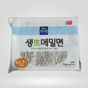 면사랑 생메밀면 전문점용 메밀 1KGX10EA 메밀면 면사랑