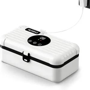 고세마이 전기 인슐린 쿨러 여행용 케이스 박스 5-6개 조절 가능한 온도 약물 내장 배터리 없음 전원 공급