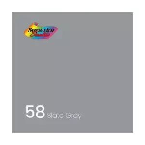 촬영 스튜디오 배경지 1.3 x 11m (58 Slate Grey)