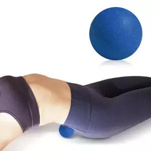 실리콘 라크로스 마사지볼 블루 뭉친근육 지압볼 목마사지볼