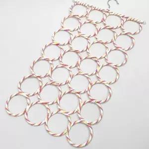 앵무새 장난감 그물 사다리 버드링 28구