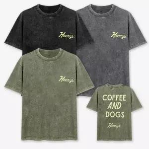 워싱 반팔티 여름 남녀공용 티셔츠 3색 데일리 피그먼트