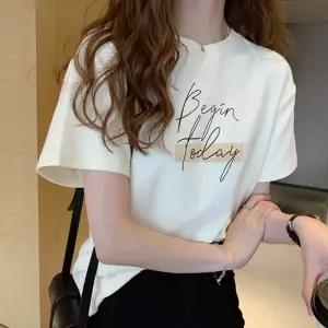 비긴 투데이 반팔 티셔츠 봄 면 이너티셔츠