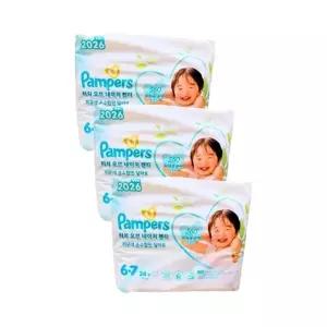 팸퍼스 2026 프리미엄 터치 오브 네이처 팬티형 기저귀 6단계 x102매