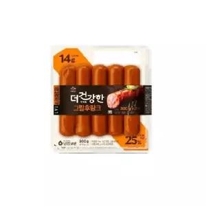 CJ 더건강한 그릴후랑크 300g 2개입 2봉