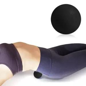 실리콘 라크로스 마사지볼 블랙 뭉친근육 지압볼 목마사지볼