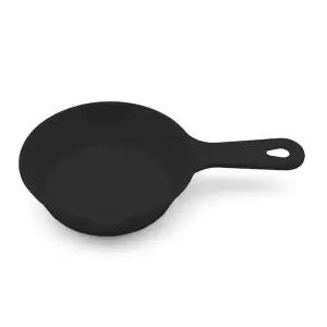 파스텔 유아 손잡이 접시 ( 색상-블랙 )