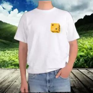 오버핏반팔 주사위 노란주사위 행운의 숫자는 얼마야