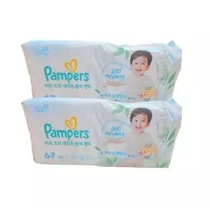 팸퍼스 2026 터치 오브 네이처 썸머팬티 6단계 1박스 x96매