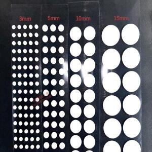 광학 적외선 모션 캡처 반사 패치 추적 볼 포인트 얼굴 원형