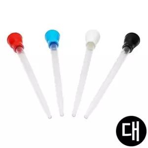 미술놀이 스포이드 대형 스포이트 50ml x 4 물감 별매