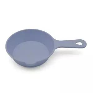파스텔 유아 손잡이 접시 ( 색상-파스텔 블루 )