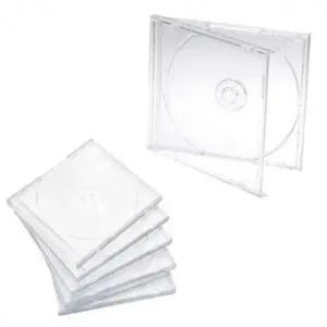쥬얼 플라스틱 cd 음반 수납 케이스 슬림 투명