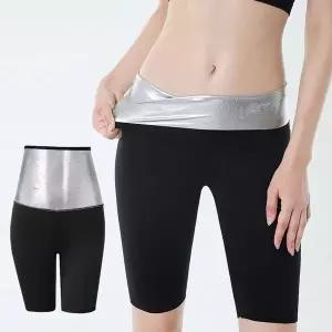 [하프클럽/]하이웨스트 복부 땀복 5부 레깅스