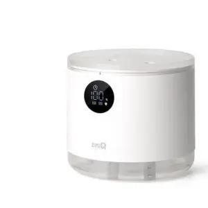 실내 습도 무선 듀얼 가습기 시간 설정 가능 무드등 LED C타입 저소음 충전 독서실 차량용 침실용 겨울건조