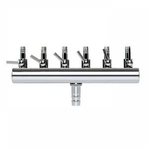 [콩심팥심]에어 분배기 6구 에어조절기 브로와 분지