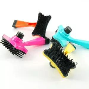 원터치 펫 브러시