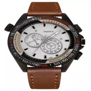 남성 아날로그 YAZOLE Dial Watch 손목시계_334