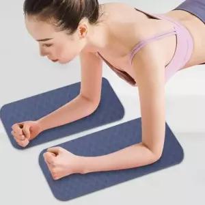 [콩심팥심]안밀리는 미니 요가 매트 얇은 요거 작은 TPE 10mm 2P
