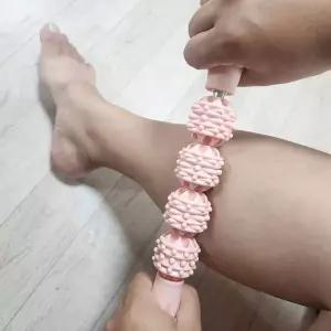 [콩심팥심]종아리 마사지 스틱 롤러 마사지봉 셀프안마 허벅지마사지기