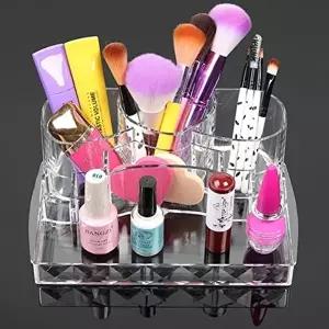 투명 립스틱 화장품 향수 네일 보관함 아크릴 정리대 수납함-WFNQMO0