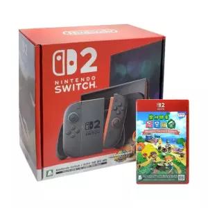 닌텐도 스위치 2 본체 + 스위치2 전용 모여봐요 동물의 숲 SWITCH 게임칩 국내정품 Ss