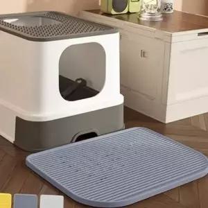 발판 위생 고양이 모래 논슬립 화장실 포집 매트
