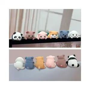 루미나D 장식 모니터 인형 6종세트 귀여운 자동차 장식소품