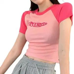 여름 여성여름티셔츠 골지 여자여름티셔츠 여성크롭티셔츠 크롭티셔츠 여자