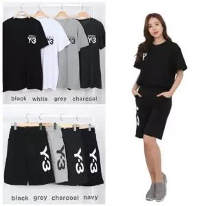 온나핏 여름5부바지 상하복 반팔티 여름코디 트레 여름 팬츠 바지 여자 셋트 팔티 반 복 코디 상하