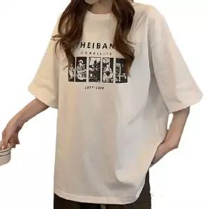 여름반팔 오버핏 오버핏반팔티 여름티 기본티 여름 여자반팔티 반팔티