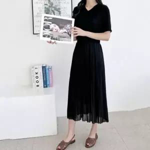 패션 브이넥 여름린넨니트 여름 니트반팔 얇은니트 여름니트 여성니트