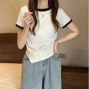 여성반팔티 여자오버핏반팔티 시스루티셔츠 여성면티 여름 여름맨투맨